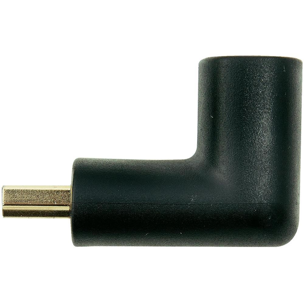 Переходник HDMI (мама)-HDMI(папа) угловой